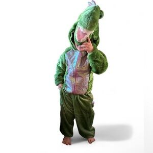 Plush Green Dinosaur
Costume-Kids Size 3-5 years